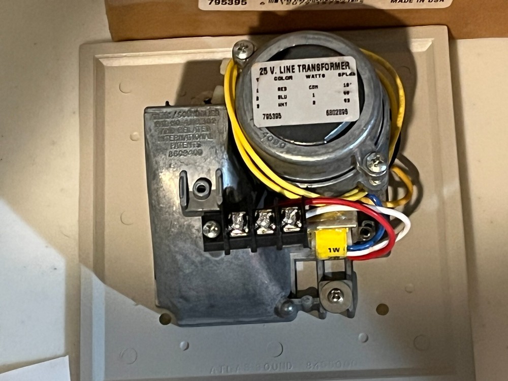 ATLAS SOUND VANDAL PROOF INTERCOM STATION W/ COMPRESSION DRIVER & CALL SWITCH