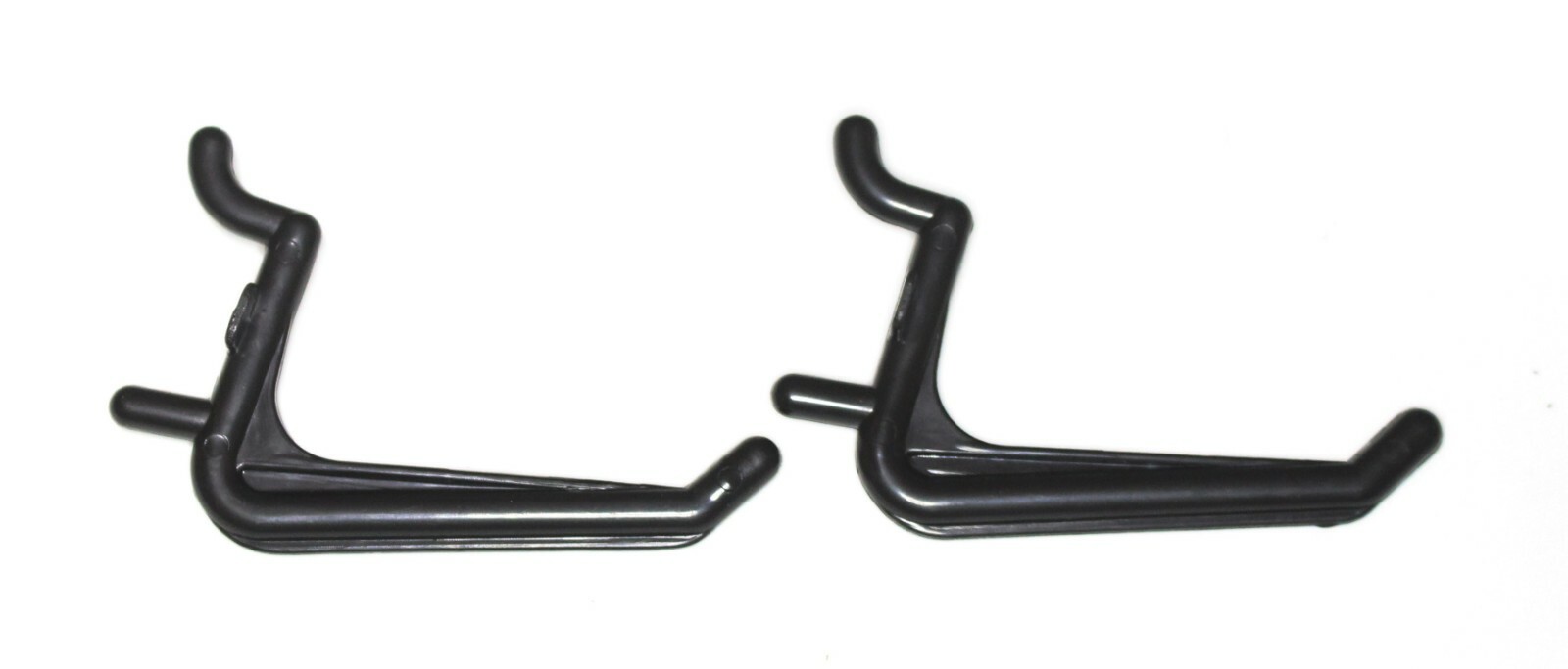 50 Pack Jumbo Pegboard Hooks Black Garage Tools Storage Organization Jewelry