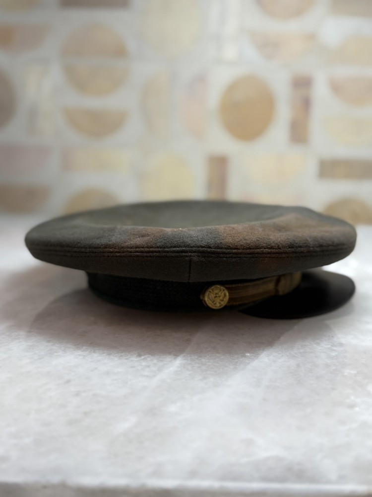 Vintage WW2 US Army Service cap Bancroft caps