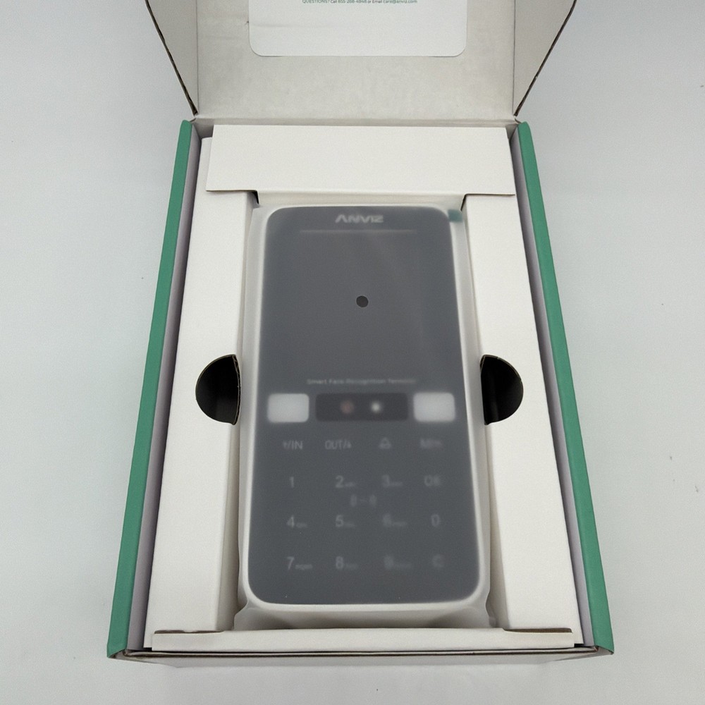 Smart Face Recognition Terminal Biometric Time Attendance Clock Small Business