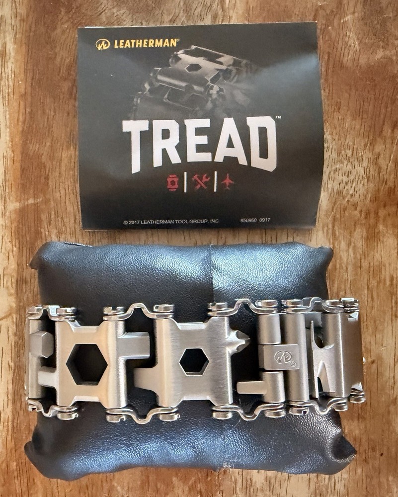 Leatherman Tread STYLE Stainless Steel Multitool Bracelet