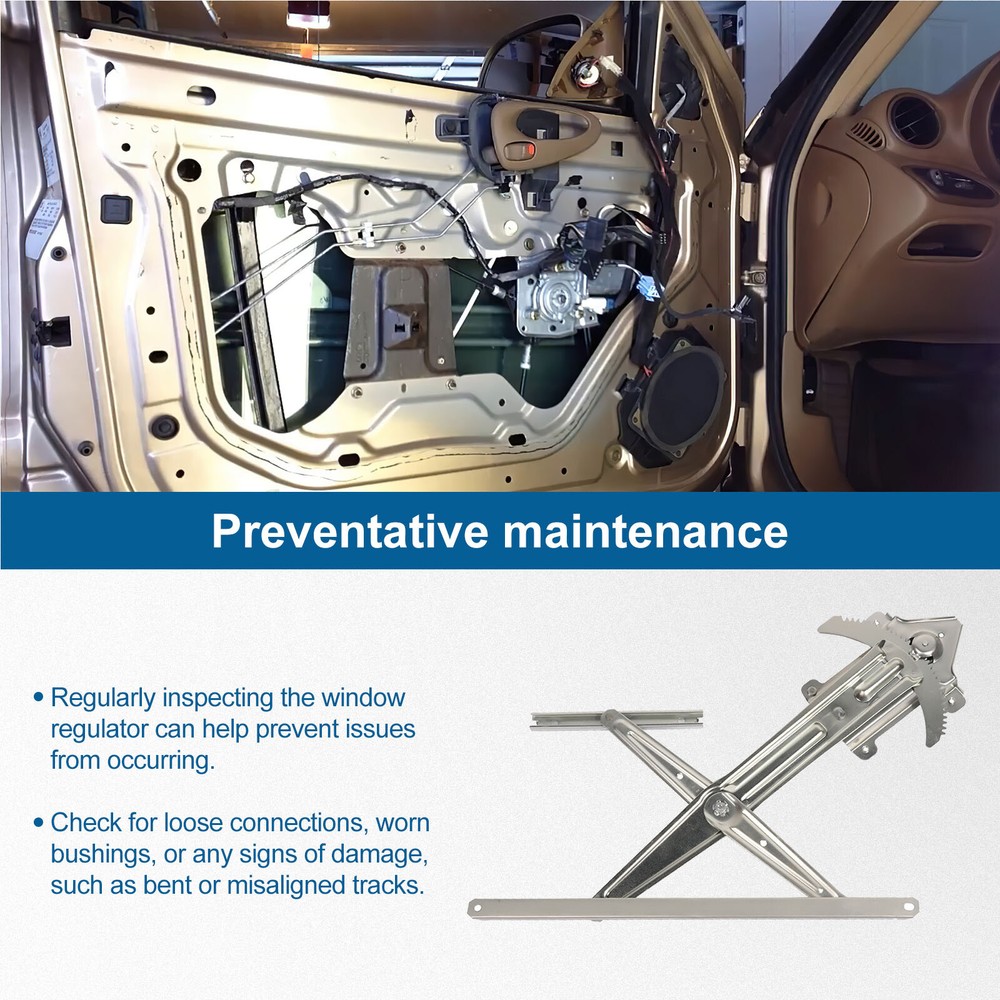 Manual Window Regulator For Chevy Colorado GMC Canyon 2004-2012 Front Left