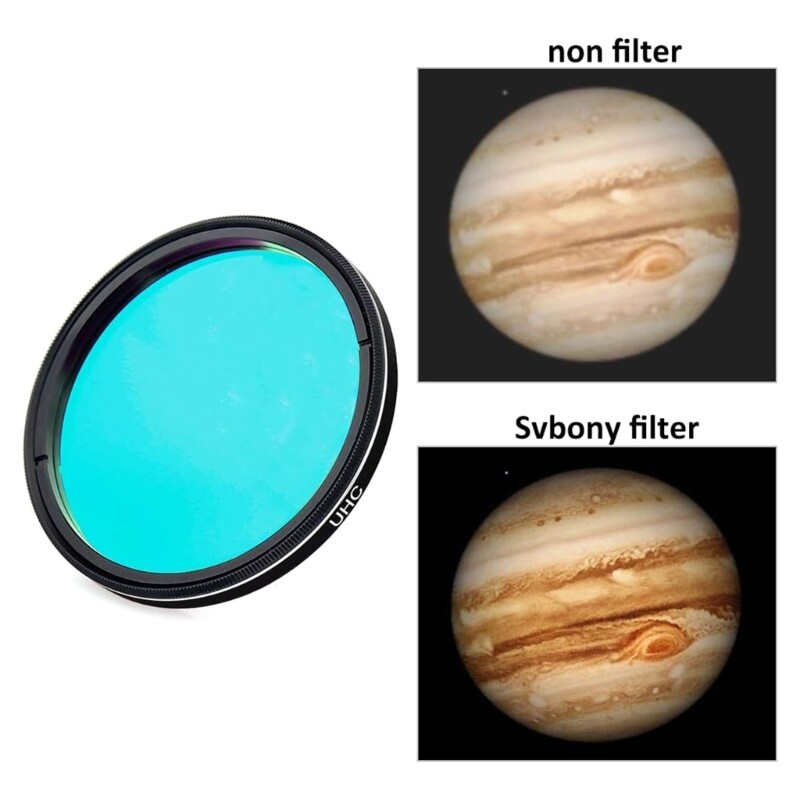 Reduce Light Pollution with 2" UHC Filter for City Observations Filters