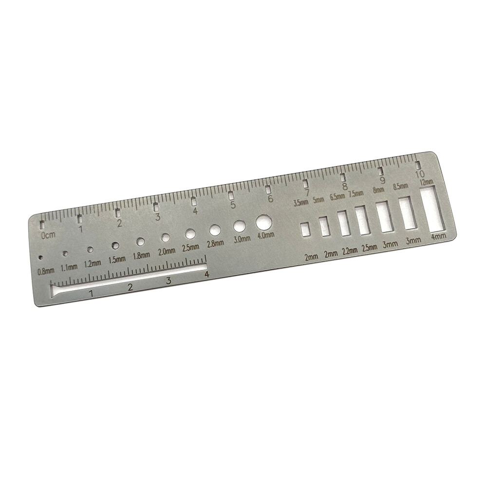 Measuring Ruler for Kirschner wire Drill Screw Plate measuring diameter