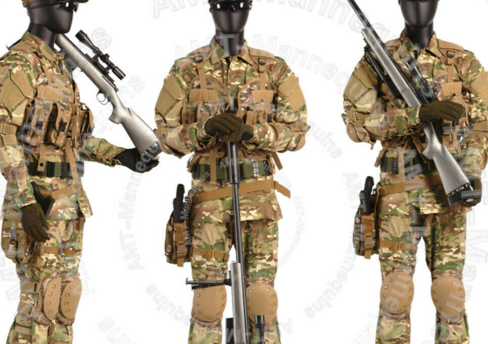 1 PAIR OF FLEXIBLE BLACK ARMS- USED FOR OUR HIGH END MANNEQUIN SHOWN