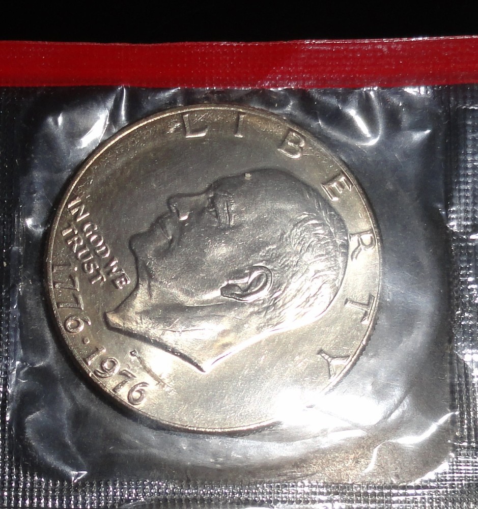 1776 ~ 1976 D Bicentennial Eisenhower "Ike" Dollar Type 2 US Mint Sealed
