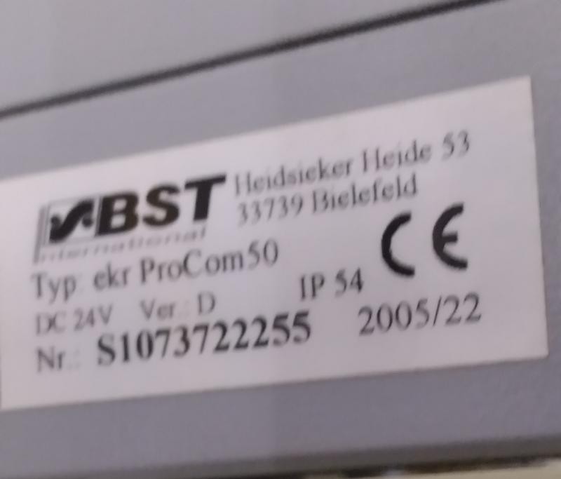 BST 38984 Type ekrProCom50 Web Guide Assembly
