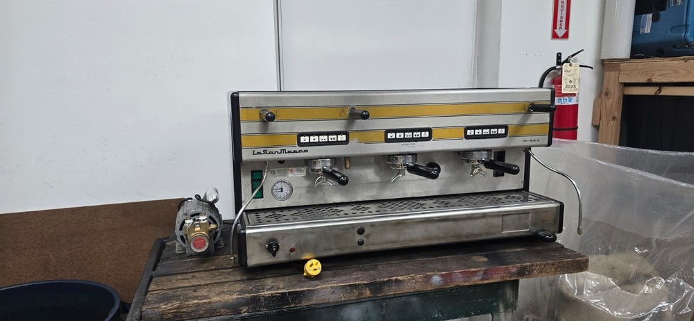 3 Group La San Marco Automatic Programmable Espresso Coffee Machine