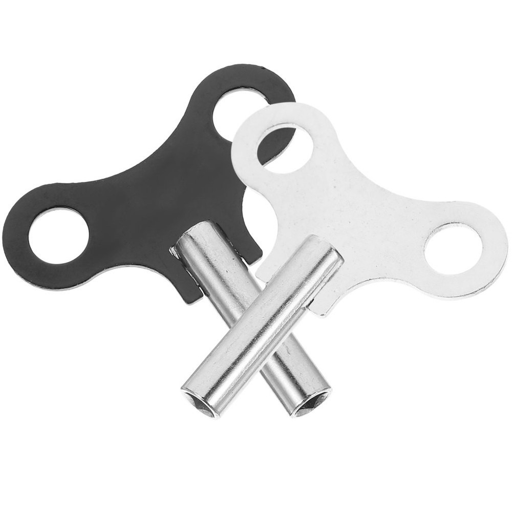 2 Pcs Practical Clock Keys Sturdy Winders Convenient Tools for Floor Clock