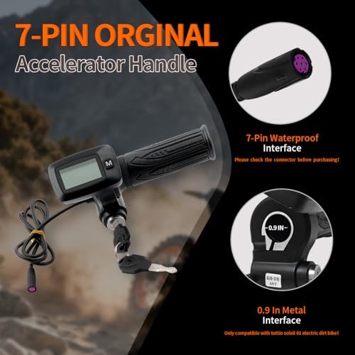 Updated Throttle Integrated Display with M Button Compatible with Tutto Tutti