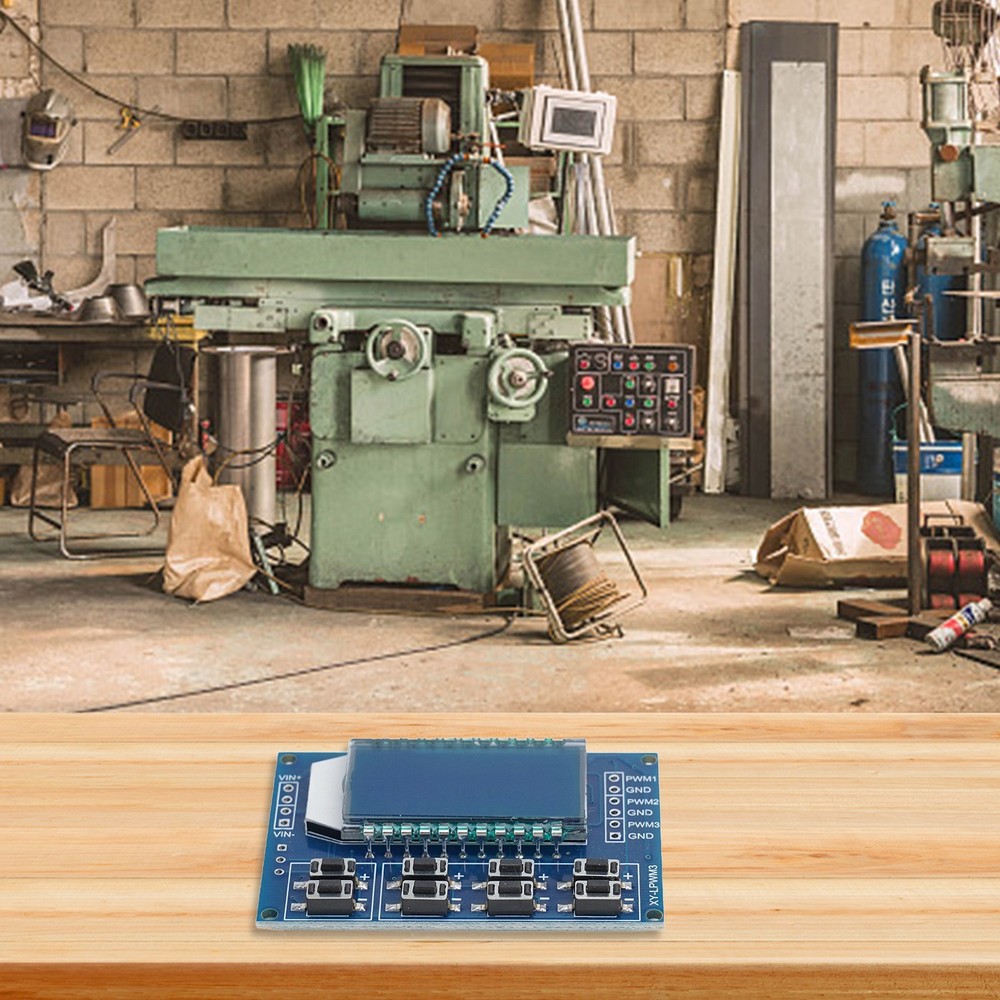 Adjustable Wave Signal Generator with LCD Display for Experimental Development