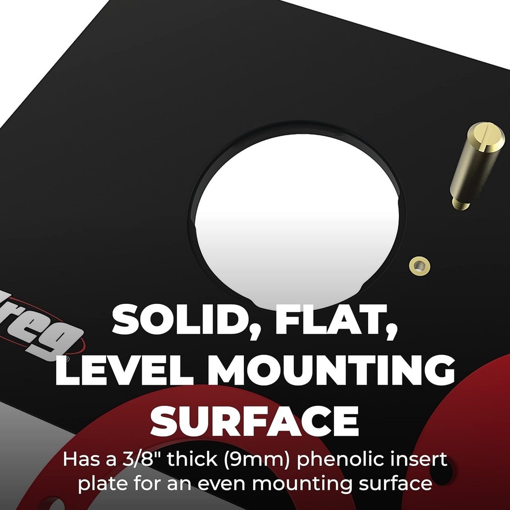 Precision Router Table Insert Plate - Triton Compatible