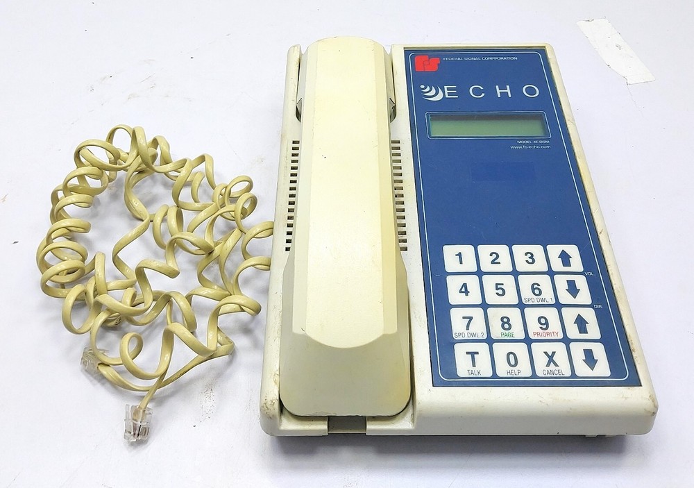 Federal Signal Corporation ECHO Wall Mount Intercom Stations E-DSM