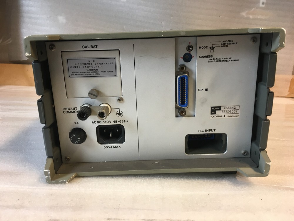 Yokogawa 2553 DC Voltage Current Standard Model 255342