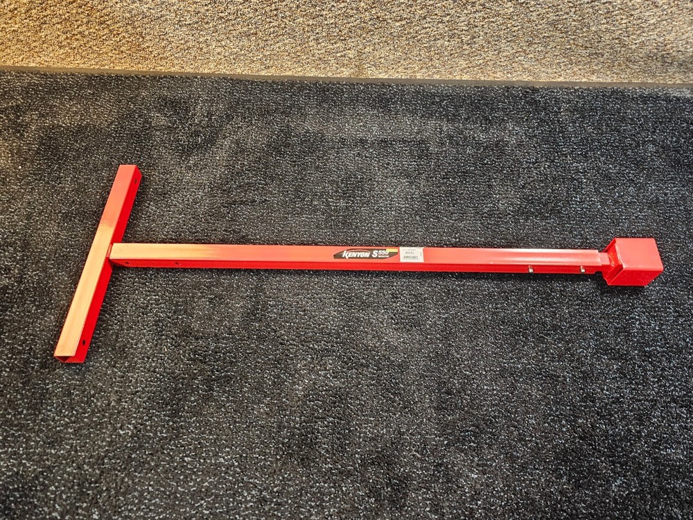 Kenyon 85491 Adjustable Operating Wrench 3'-5' Extendable Welded T-Handle Red