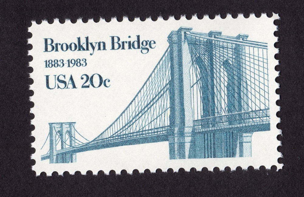 Scott #2041 Brooklyn Bridge Single Stamp