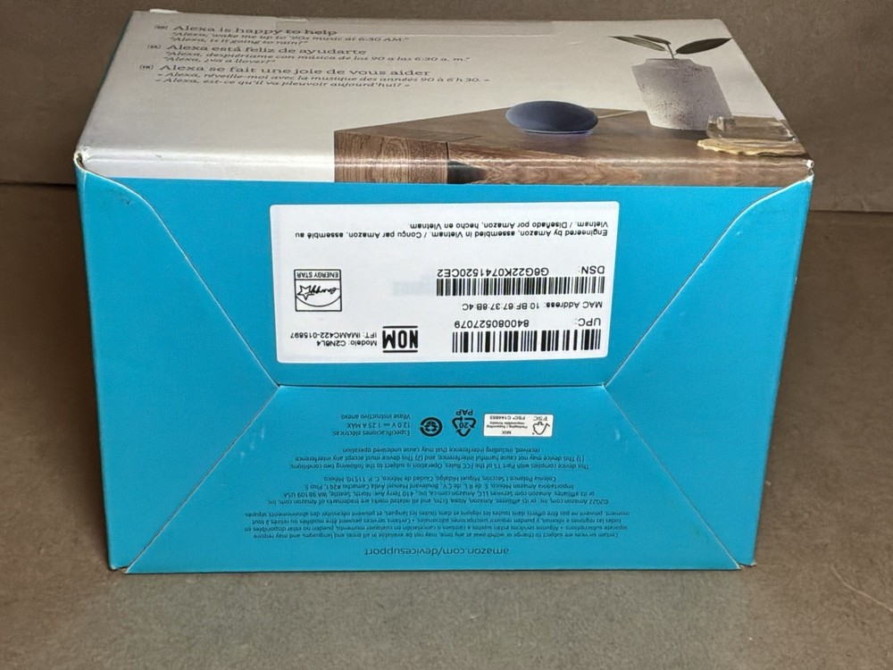 NEW Amazon Echo Dot 5th Generation Smart Speaker Deep Sea Blue 5th Gen