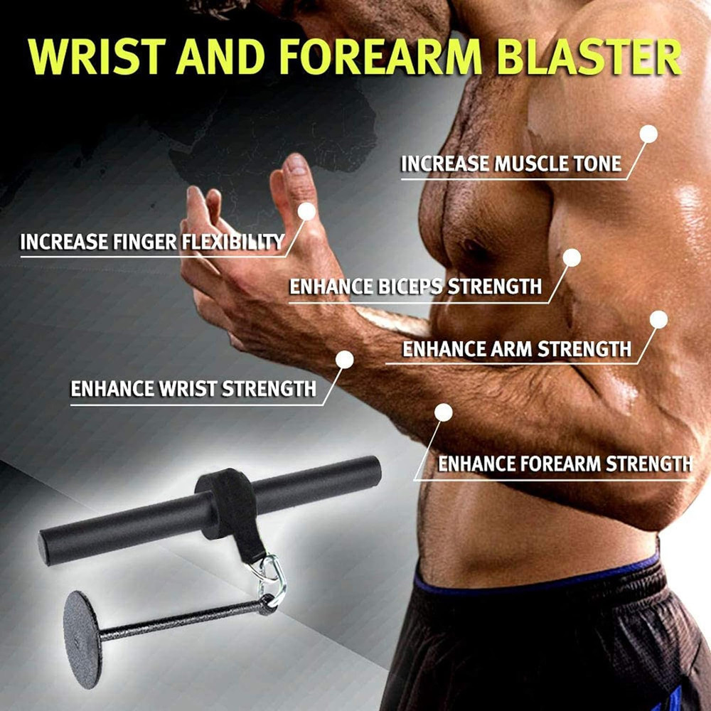 Forearm Wrist Roller Blaster Exerciser, Wrist Roller & Forearm Roller for Traini