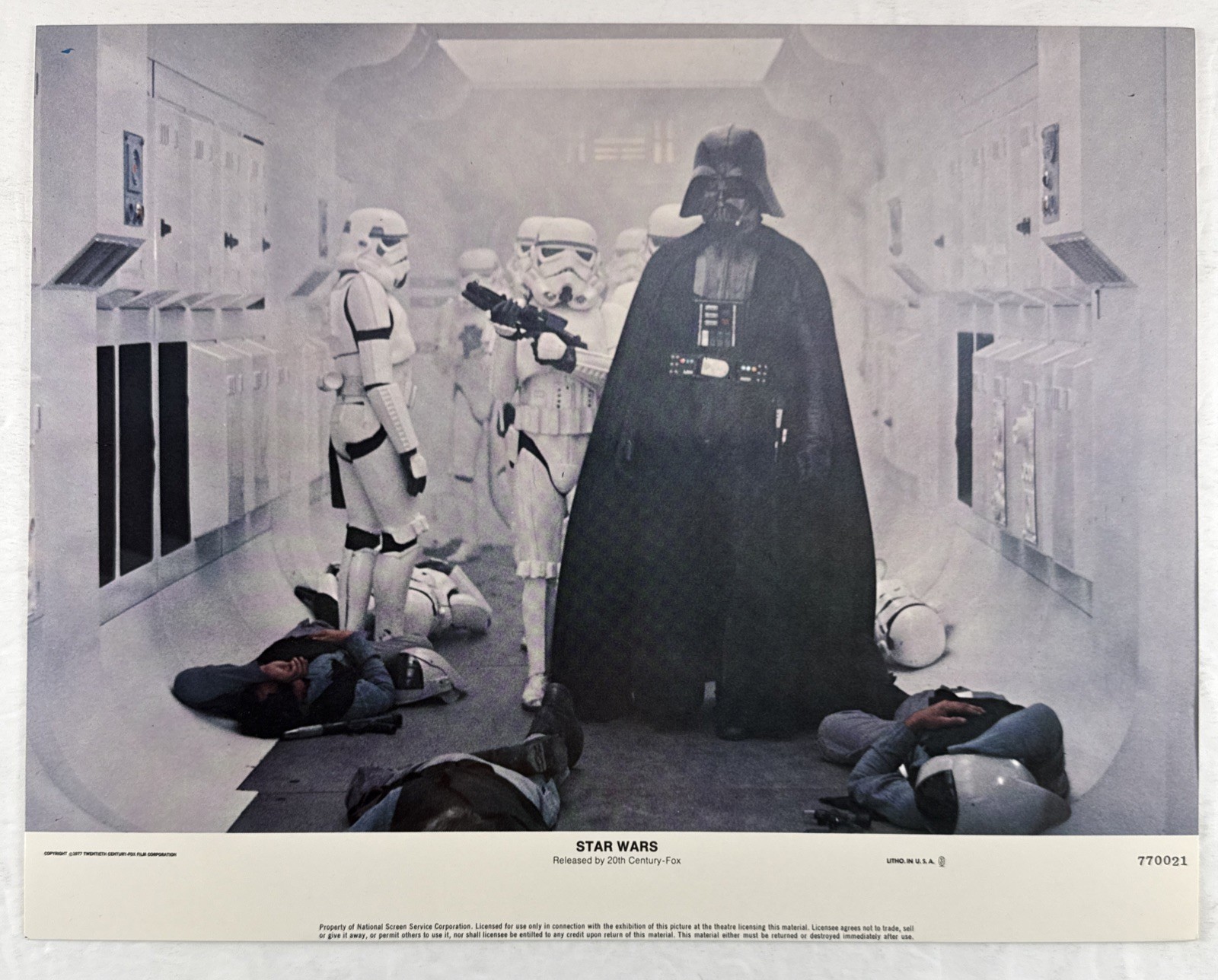 STAR WARS Lobby Card Set of 8 (VeryFine+) 1977 Sci-Fi Movie Poster 28082