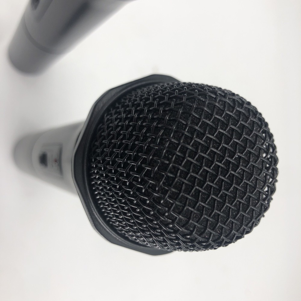 Pyle Fixed Frequency Wireless Karaoke Microphones w/ 2 Handheld Mics