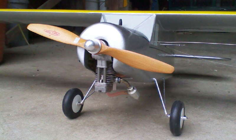 Navy BELLANCA PLAN + CONSTRUCTION ARTICLE for 48" Scale UC Stunt Model Airplane