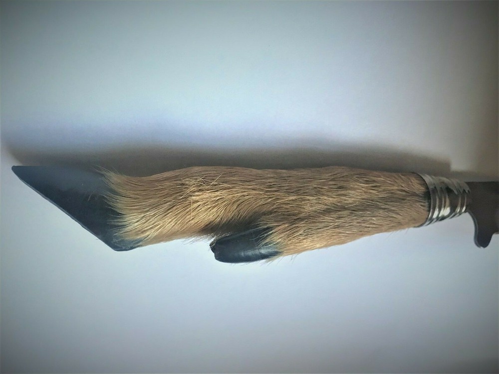 Rostfrel Deer Hoof knife with sheath