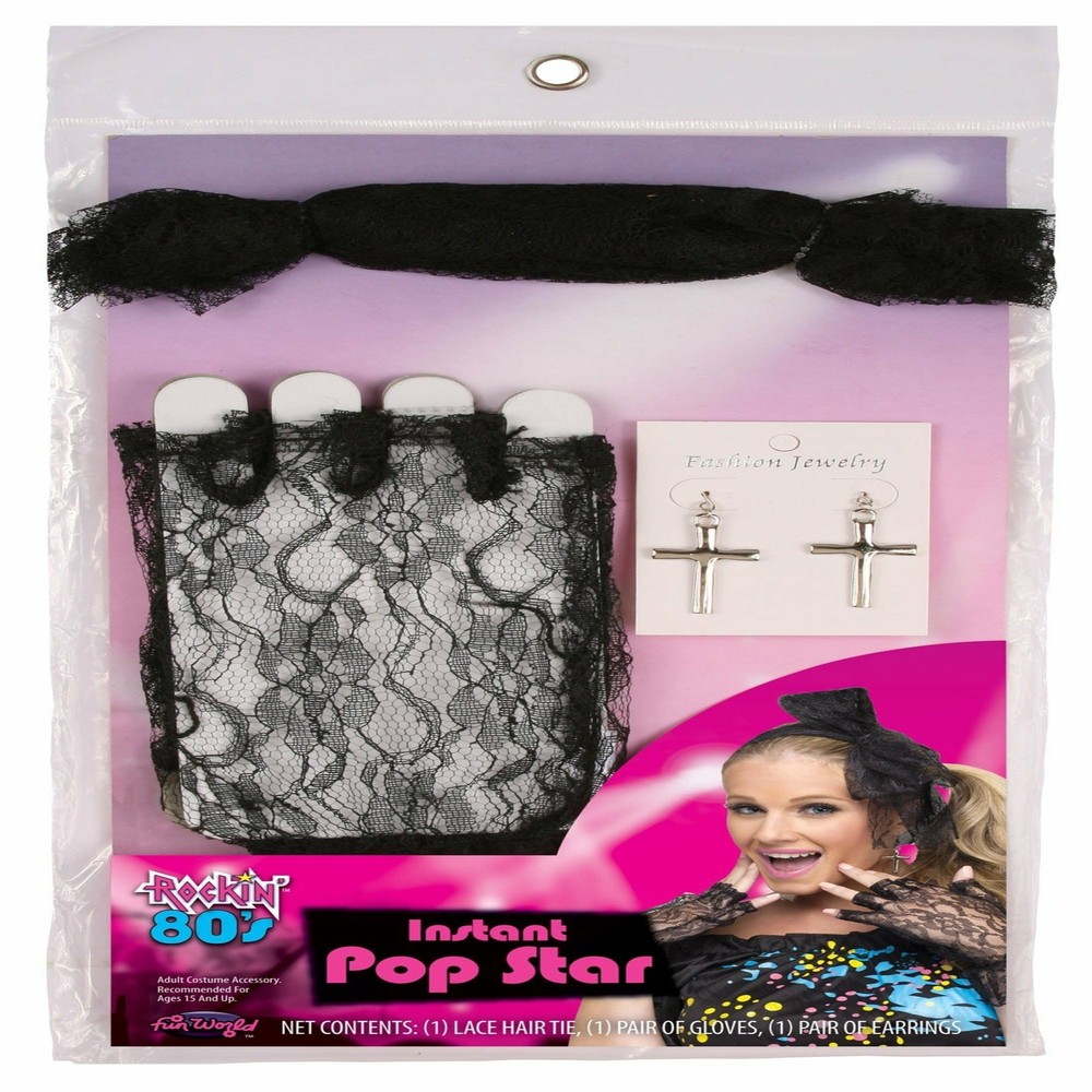 80'S POP STAR ACCESSORY KIT (MADONNA LOOK)