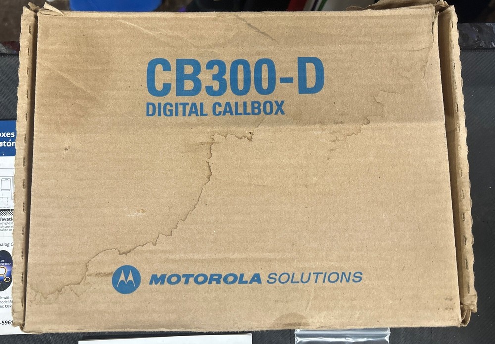 Motorola CB300-D Digital Retail Call Box (Unit)