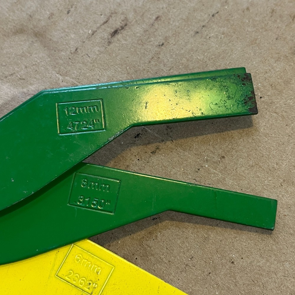 Mac Tools (BT97841A) Disc Brake Lining Gauge 8-pc Set Used