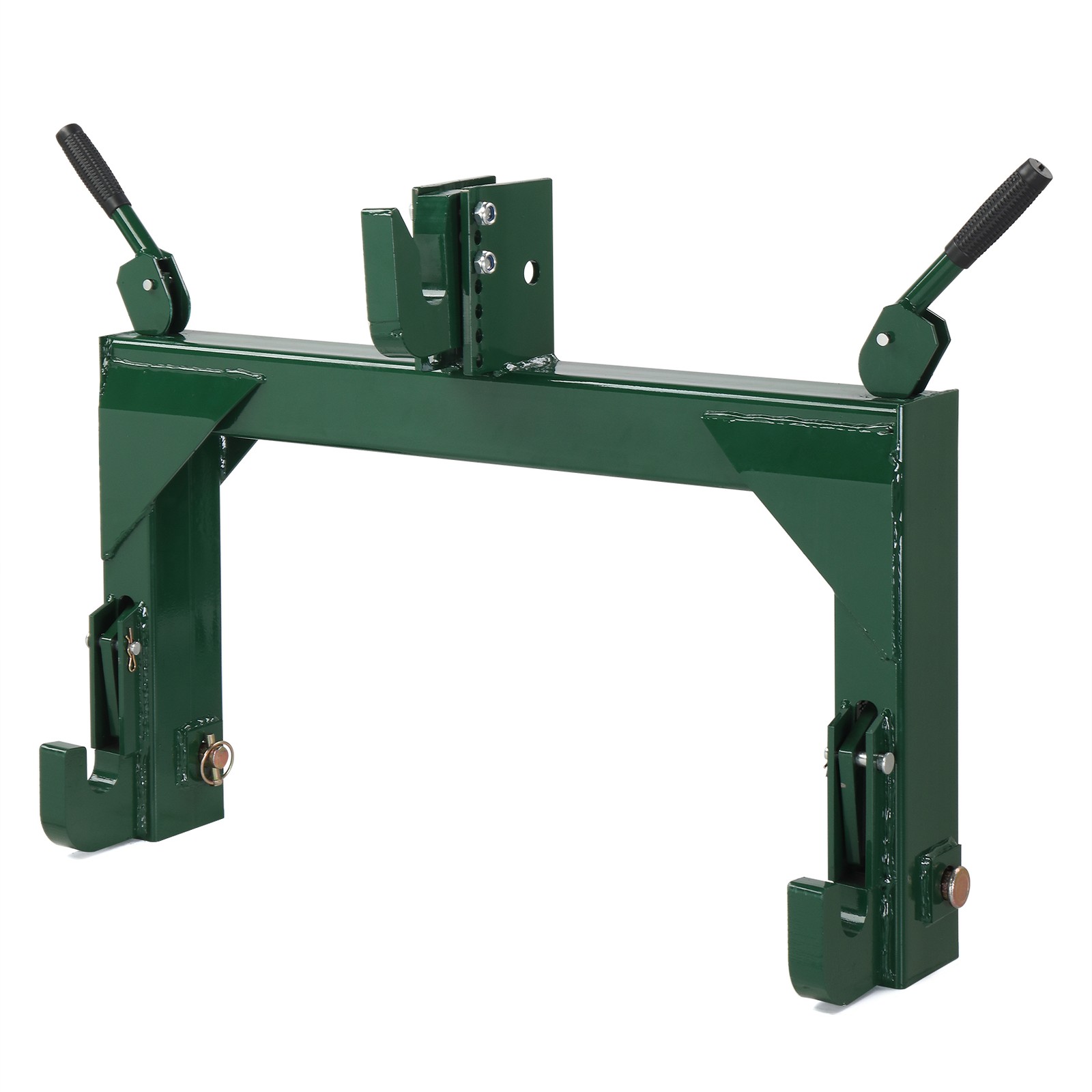 3 Point Quick Hitch Adapter Category 1/2 fits Tractors Attachment 3000LBS Green