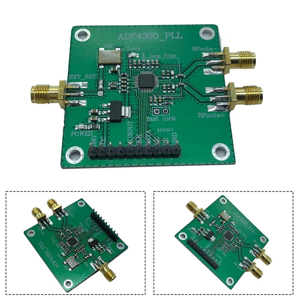 User Accessible ADF4350 RF Signal Source Module 137MHz 4 4GHz Control Pins