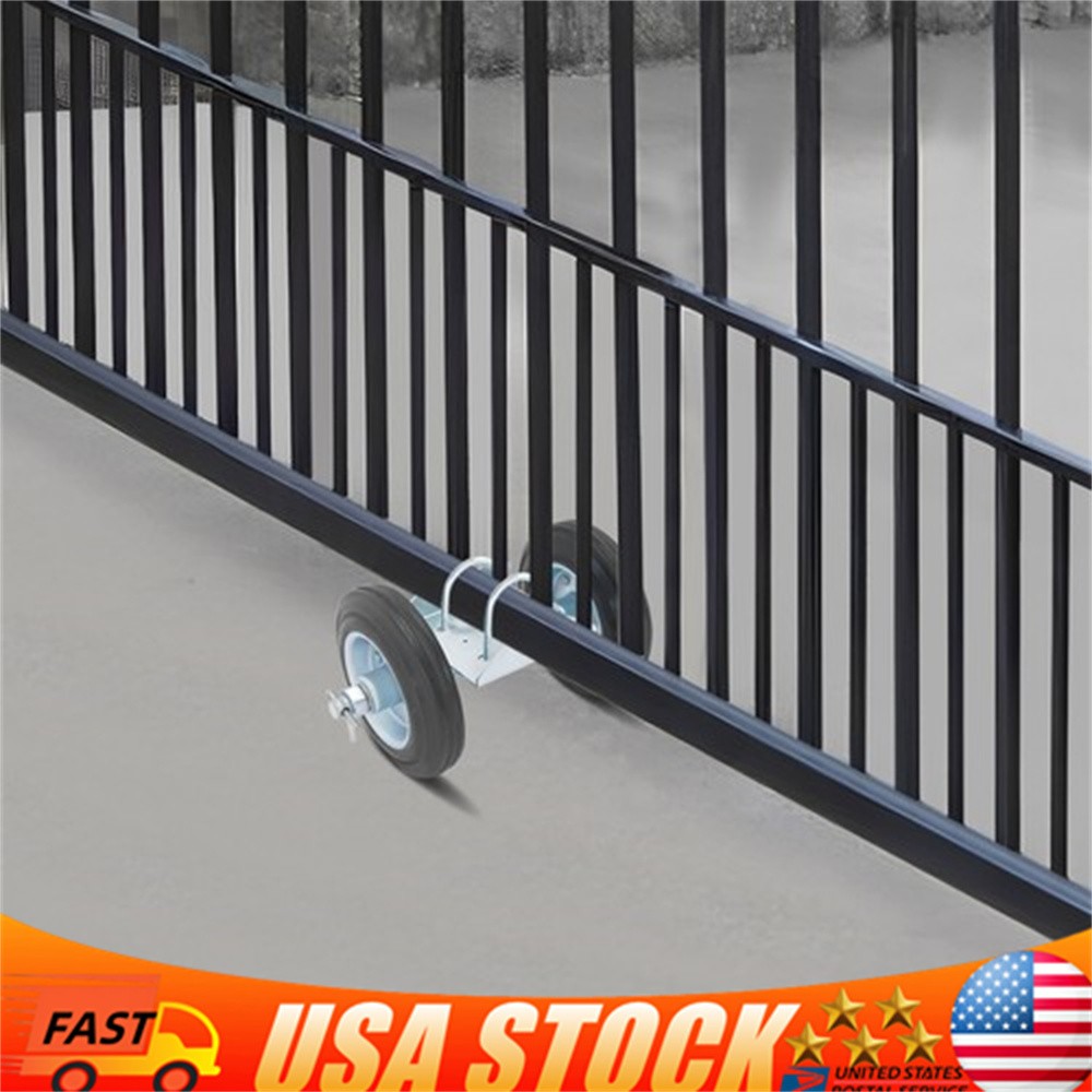 Rolling Gate Hardware Kit, Heavy Duty Sliding Gate Rollers Wheels Kit