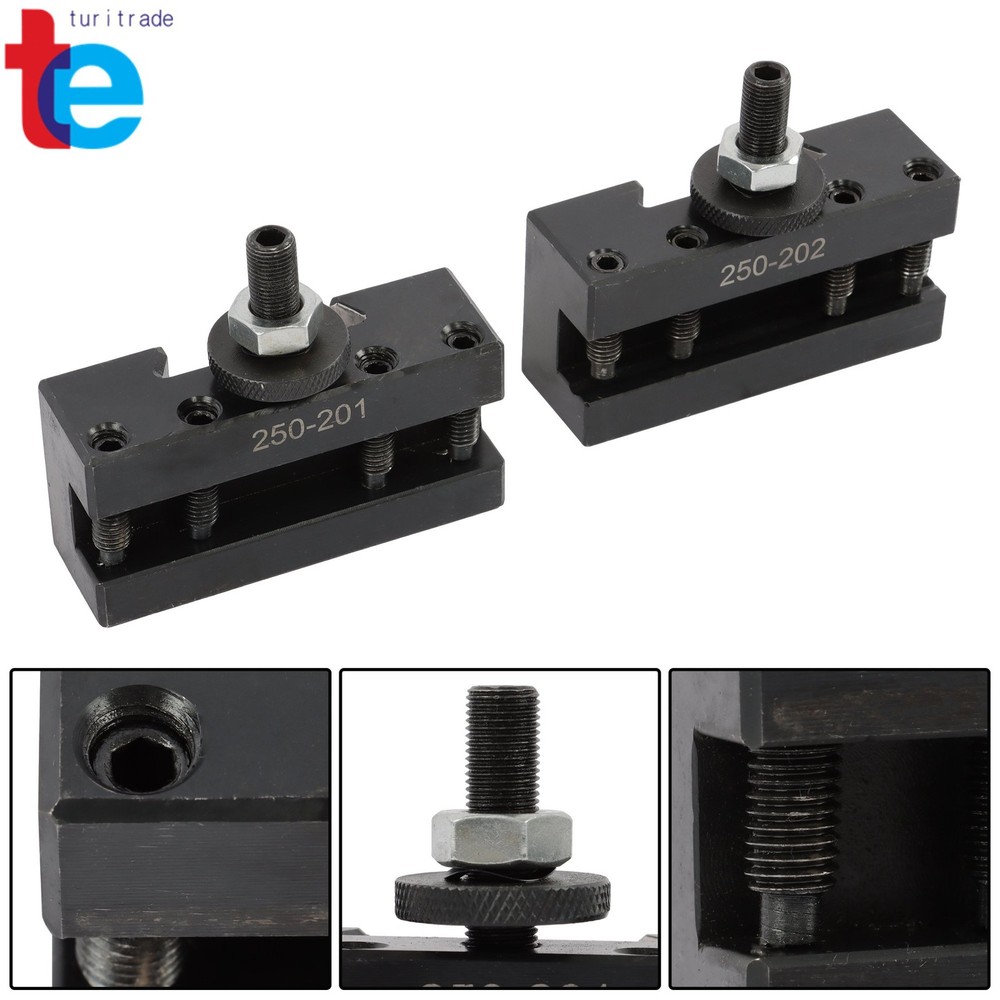 Quick Change BXA Tool Post Set Model 250-200 for Metalworking