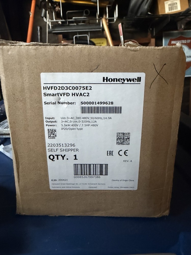 Honeywell HVFD2D3C0030E2 - NEW
