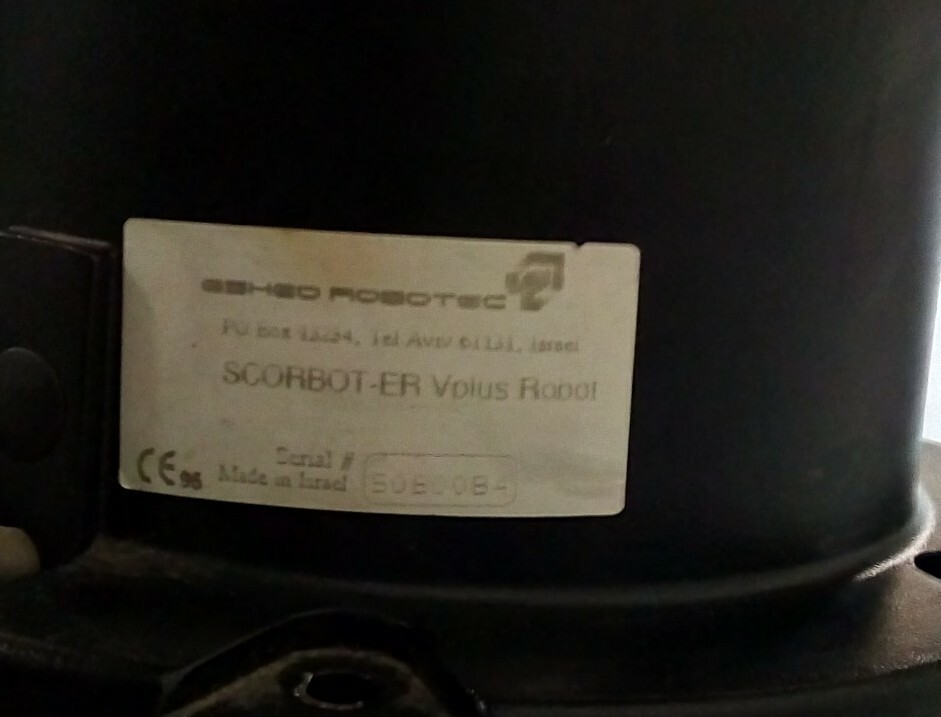 Eshed Robotec SCORBOT-ER Vplus Arm Robot Controller w/ Robot Conveyor