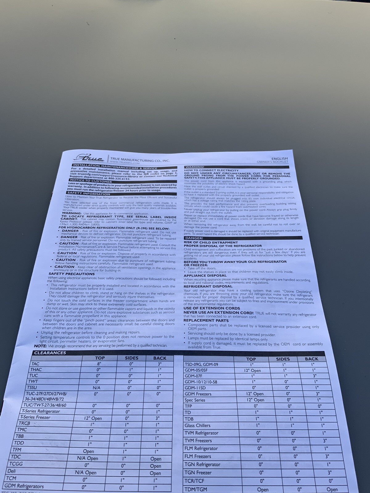 NIC True GDM-41CPT-48 sliding glass door drink refrigerator cooler GDM-41