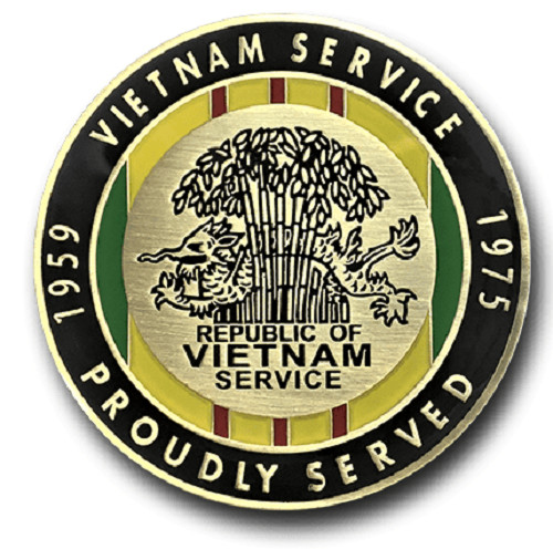Cha Rang Vietnam Veteran Challenge Coin