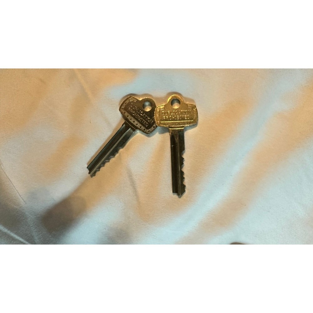 Key change drum with 2 keys