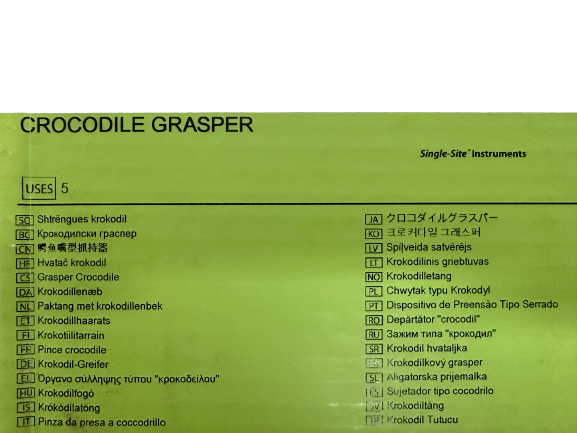 Intuitive Surgical Da Vinci 428059 Crocodile Grasper