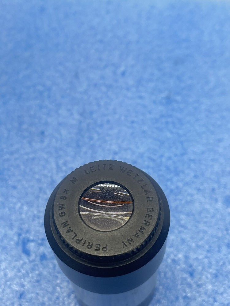 MICROSCOPE EYEPIECE LEITZ PERIPLAN GW 8XM GERMANY OPTICS