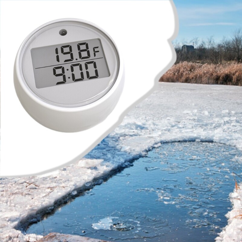 Digital Pool Thermometer Waterproof Swimming Pool Thermometer Floating EasyReads