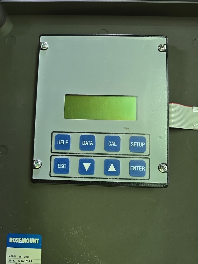 Rosemount 5 Amp Oxygen Analyzer 1U05717G02