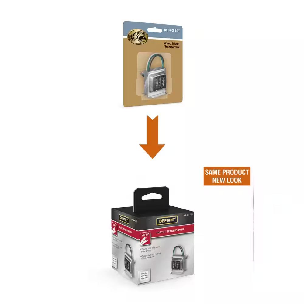 Wired Doorbell Tri-Volt Transformer