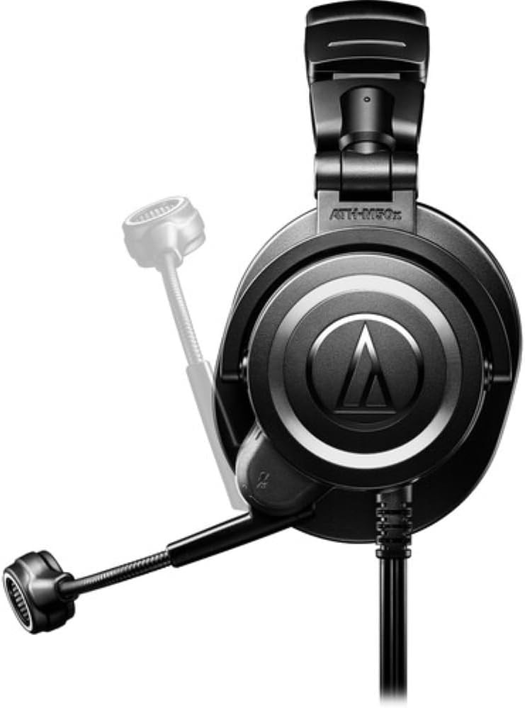 Audio-Technica ATH-M50xSTS-USB StreamSet Streaming Headset - Black