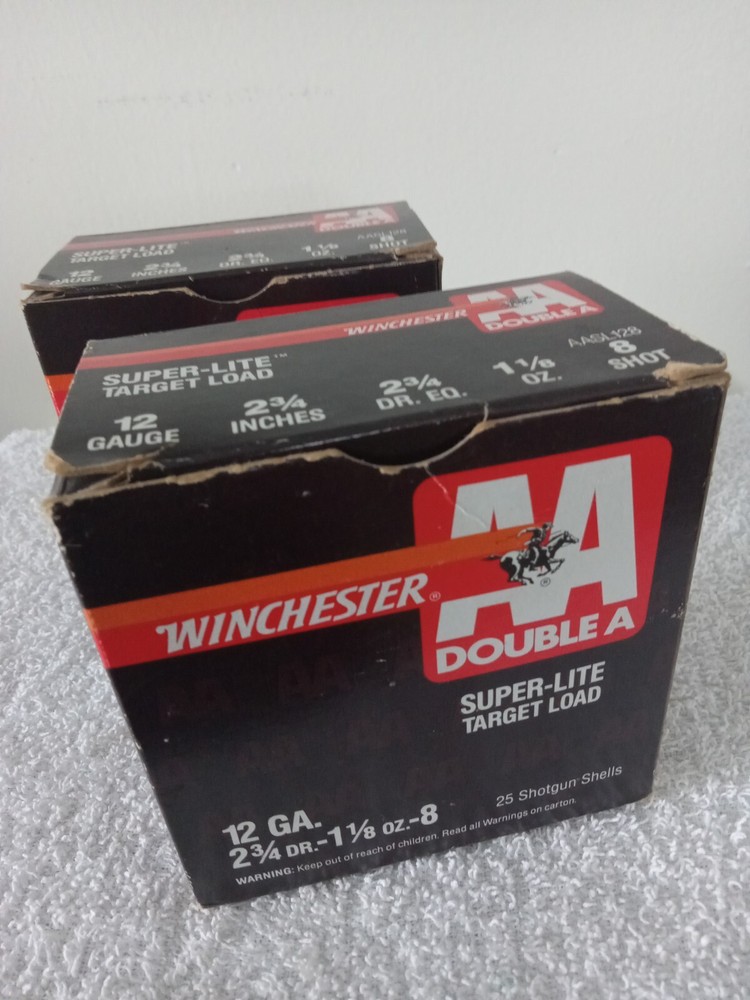 Vintage Winchester AA Shell Box 12ga Double A Target Loads