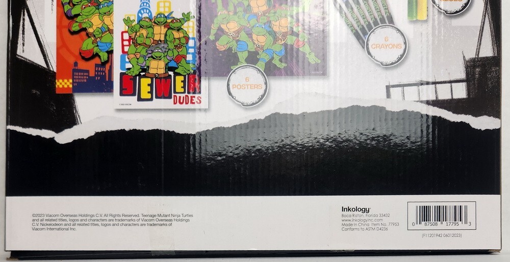 Nickelodeon TMNT Color Activity Set