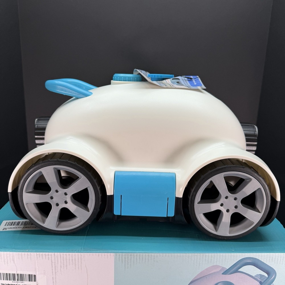 Cordless Robotic Pool Cleaner,Automatic Pool Vacuum Robot for In-Ground/Above Gr