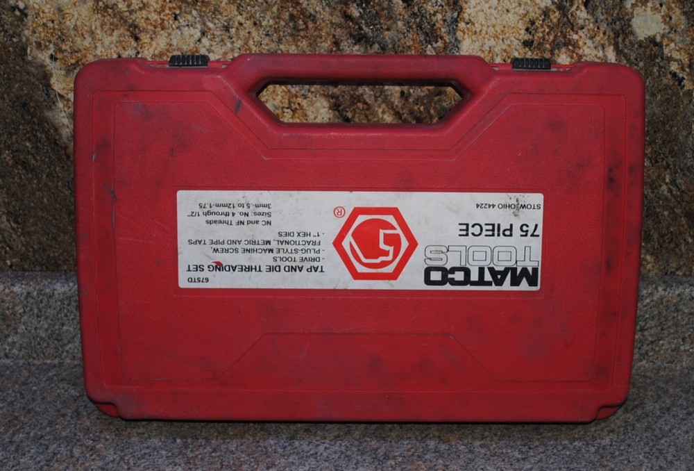 Matco Tools 675TD 75pc Tap and Die Threading Set