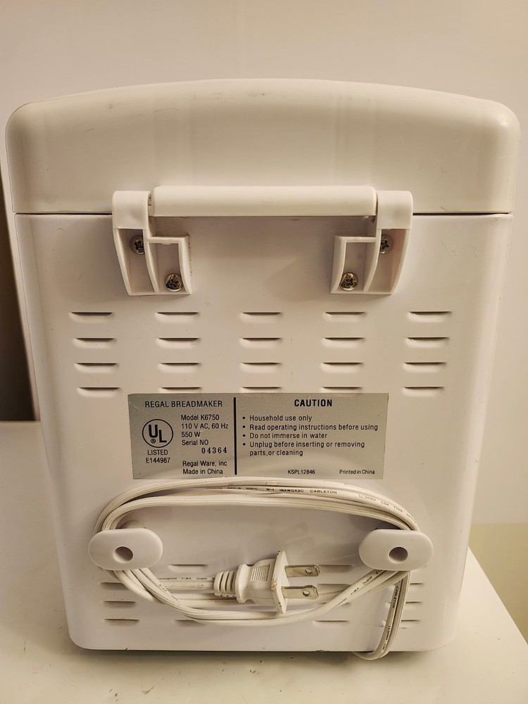 Vintage Regal Bread Chef Automatic Breadmaker