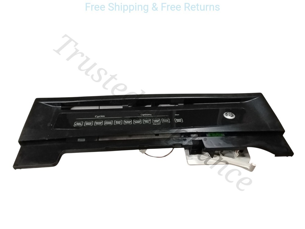 OEM Dishwasher Control Panel  165d8417 BLACK